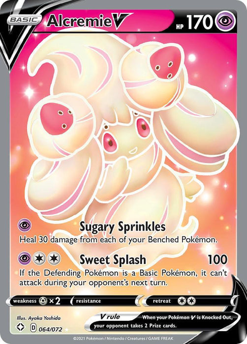 Alcremie V (064/072) [Sword & Shield: Shining Fates] - for just $2.65! 