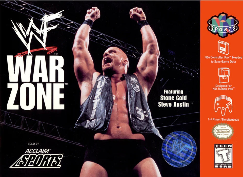 WWF War Zone – Nintendo 64 (N64) - for just $8.99! 