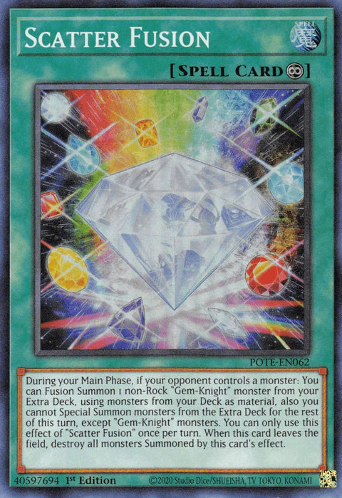 Scatter Fusion [POTE-EN062] Super Rare - for just $0.10! 
