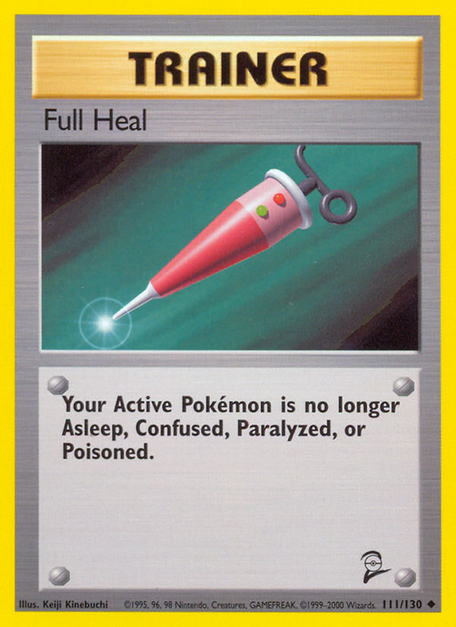 Full Heal (111/130) [Base Set 2] - Just $0.10! Shop now at Retro Gaming of Denver