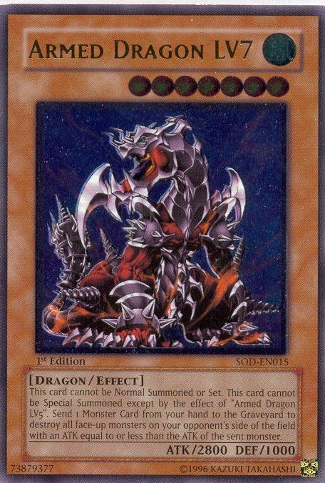 Armed Dragon LV7 [SOD-EN015] Ultimate Rare - for just $36! 