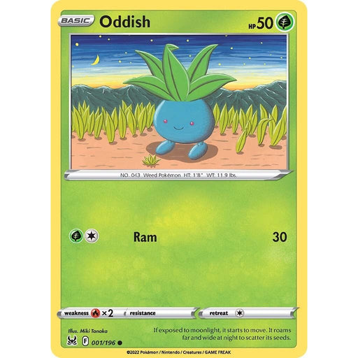 Oddish (001/196) [Sword & Shield: Lost Origin] - Just $0.03! Shop now at Retro Gaming of Denver