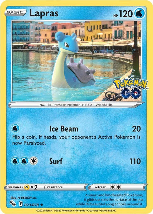 Lapras (023/078) [Pokémon GO] - for just $0.15! 