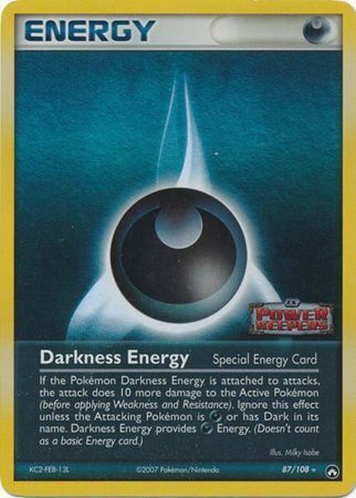 Darkness Energy (87/108) (Stamped) [EX: Power Keepers] - for just $1.15! 