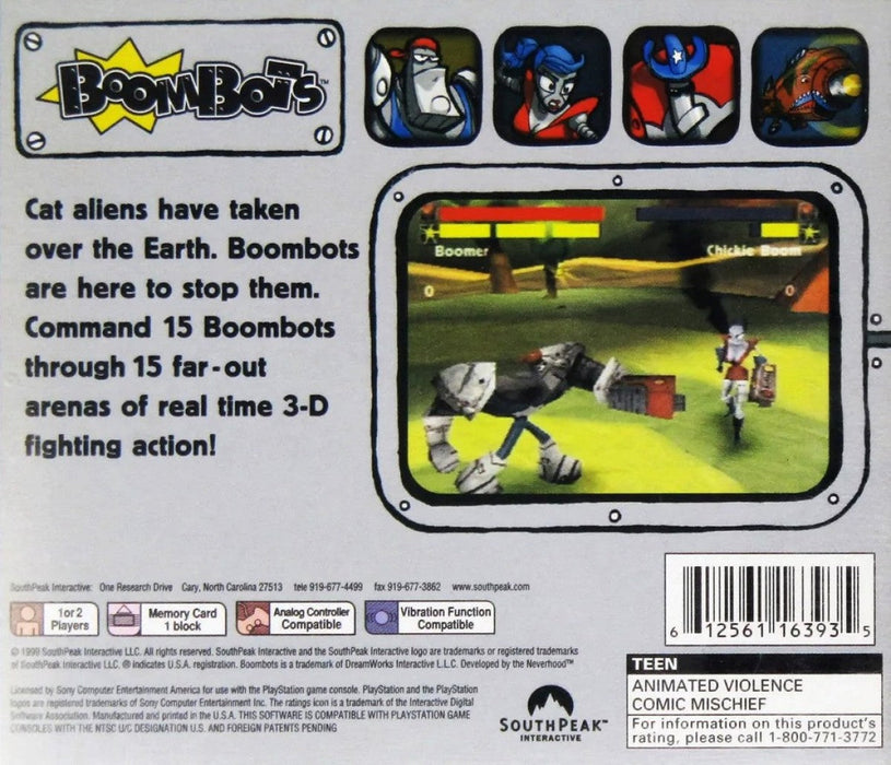Boombots – PlayStation 1 (PS1) - for just $0! 