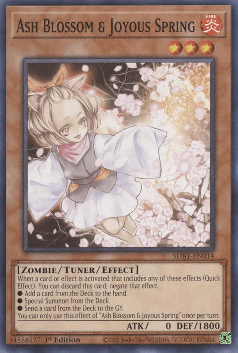 Ash Blossom & Joyous Spring [SDBT-EN014] Common - for just $0.90! 