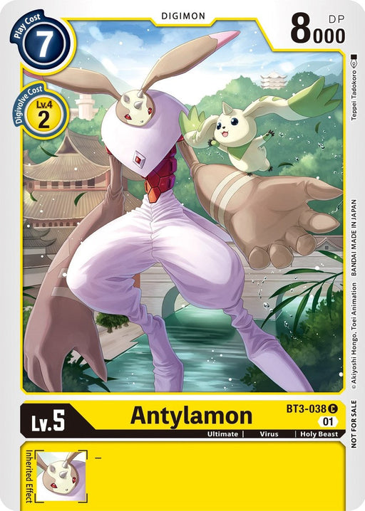 Antylamon [BT3-038] (Winner Pack New Awakening) [Release Special Booster Promos] - Just $0.20! Shop now at Retro Gaming of Denver