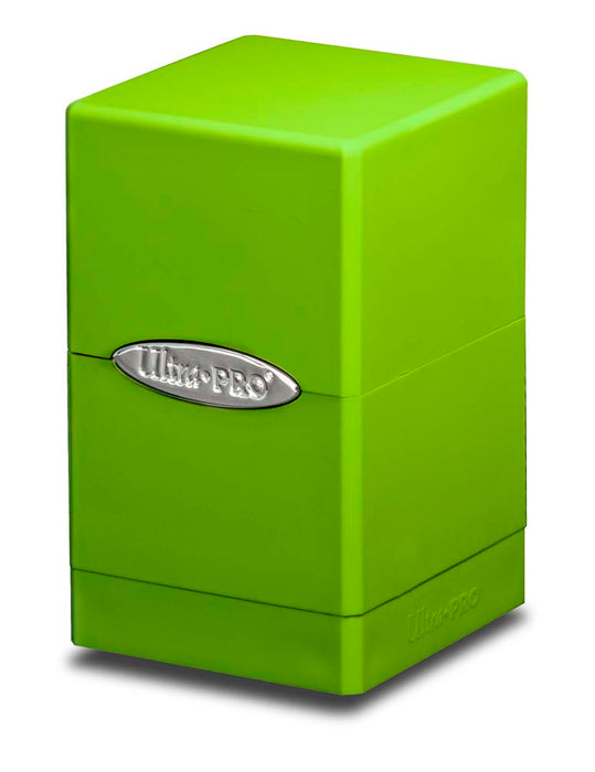 Ultra PRO: Satin Tower - Lime Green - for just $0! 