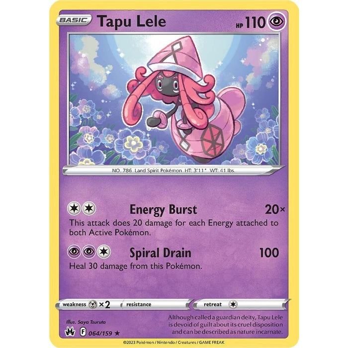 Tapu Lele (064/159) [Sword & Shield: Crown Zenith] - Just $0.15! Shop now at Retro Gaming of Denver