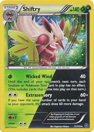 Shiftry (11/114) (Cosmos Holo) [XY: Steam Siege] - for just $0.35! 