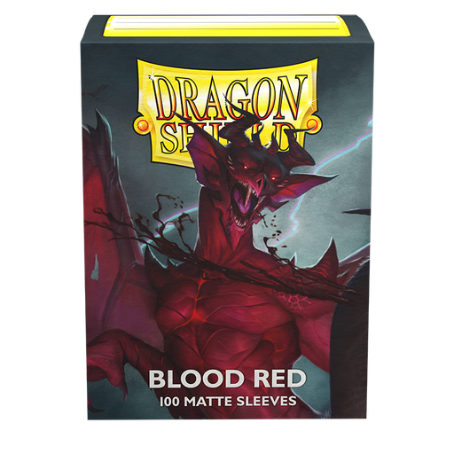 Dragon Shield: Standard 100ct Sleeves - Blood Red (Matte) - Just $8.95! Shop now at Retro Gaming of Denver