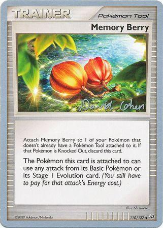 Memory Berry (110/127) (Stallgon - David Cohen) [World Championships 2009] - for just $0.10! 