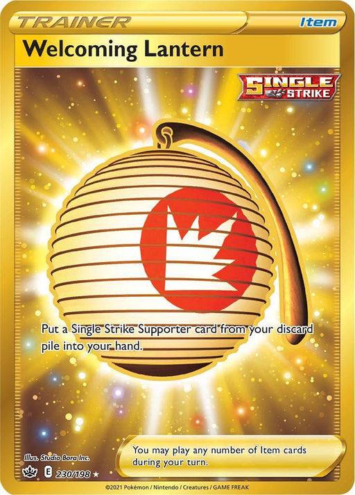 Welcoming Lantern (230/198) [Sword & Shield: Chilling Reign] - for just $1.05! 
