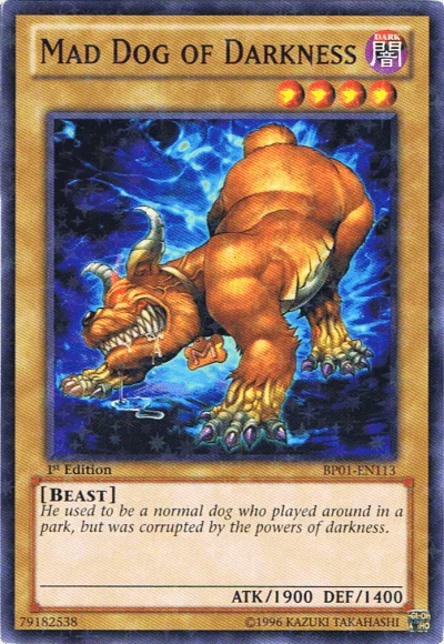 Mad Dog of Darkness [BP01-EN113] Starfoil Rare - for just $0.15! 