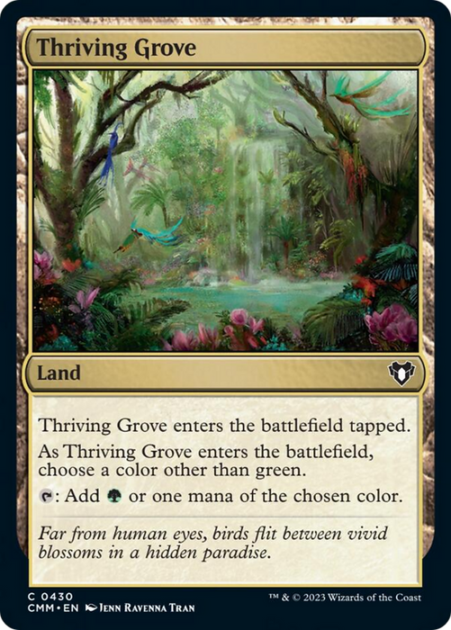 Thriving Grove [Commander Masters] - Just $0.10! Shop now at Retro Gaming of Denver