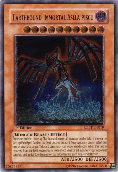 Earthbound Immortal Aslla Piscu [RGBT-EN019] Ultimate Rare - for just $9.40! 