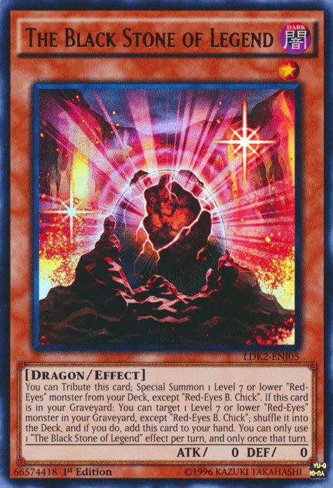The Black Stone of Legend [LDK2-ENJ05] Ultra Rare - for just $0.85! 