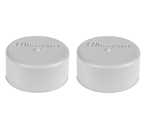 Ultra PRO: Playmat Tube Caps - Standard White (2-Pack) - Just $0! Shop now at Retro Gaming of Denver