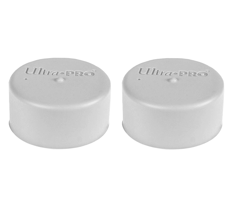 Ultra PRO: Playmat Tube Caps - Standard White (2-Pack) - Just $0! Shop now at Retro Gaming of Denver