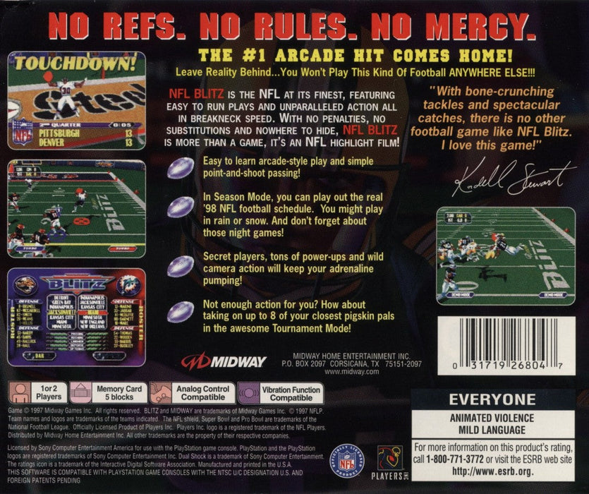 NFL Blitz – PlayStation 1 (PS1) - for just $0! 