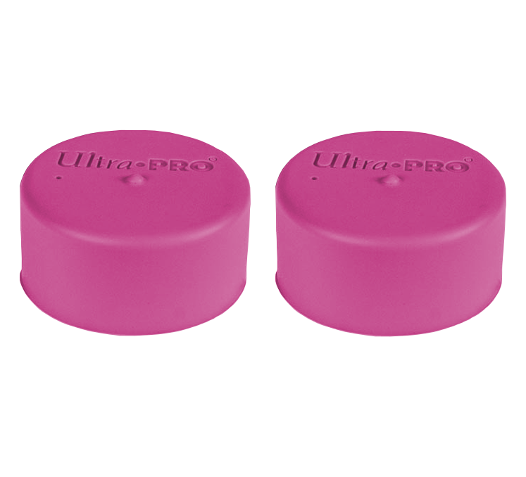 Ultra PRO: Playmat Tube Caps - Bright Pink (2-Pack) - Just $0! Shop now at Retro Gaming of Denver