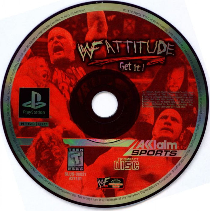 WWF Attitude – PlayStation 1 (PS1) - for just $0! 