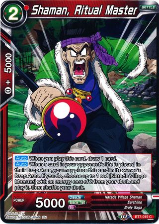 Shaman, Ritual Master (BT7-019) [Assault of the Saiyans] - for just $0.10! 