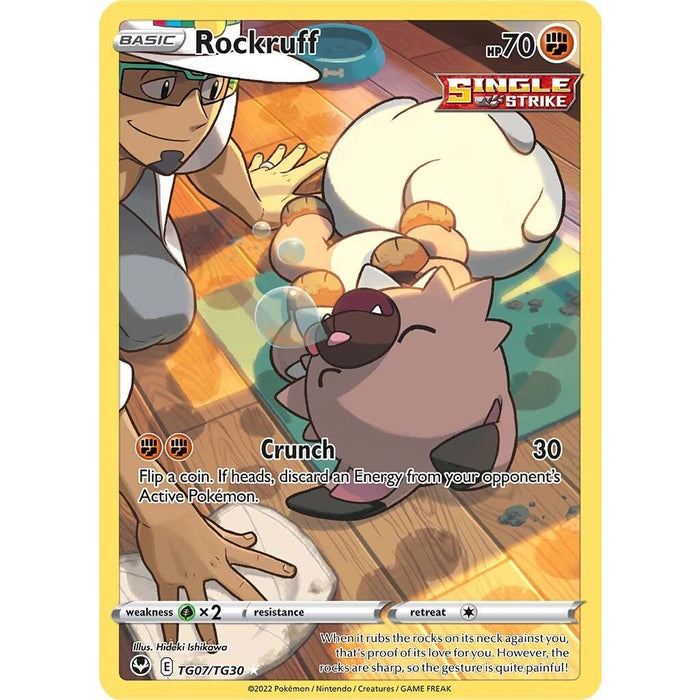 Rockruff (TG07/TG30) [Sword & Shield: Silver Tempest] - Just $0.50! Shop now at Retro Gaming of Denver