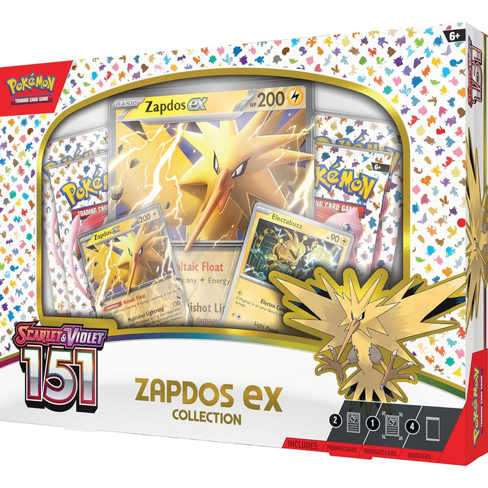 Pokemon TCG: Scarlet & Violet 151 Collection  Zapdos ex Box - Just $44.99! Shop now at Retro Gaming of Denver