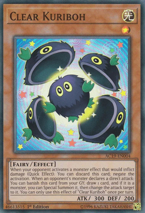 Clear Kuriboh [AC19-EN004] Super Rare - for just $0.20! 