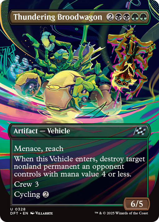 Thundering Broodwagon (DFT-328) - Aetherdrift (Borderless) - for just $0.03! 