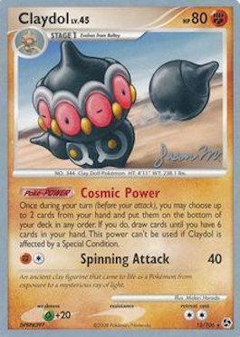 Claydol LV.45 (15/106) (Queengar - Jason Martinez) [World Championships 2009] - for just $0.10! 