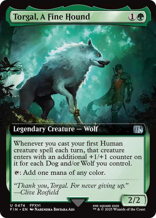 Torgal, A Fine Hound (FIN-474) - FINAL FANTASY: (Extended Art) - for just $0.49! 