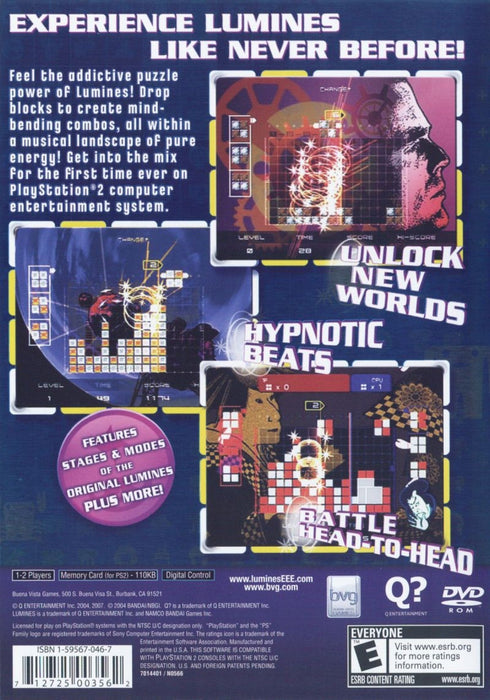 Lumines Plus – PlayStation 2 (PS2) - for just $5.99! 