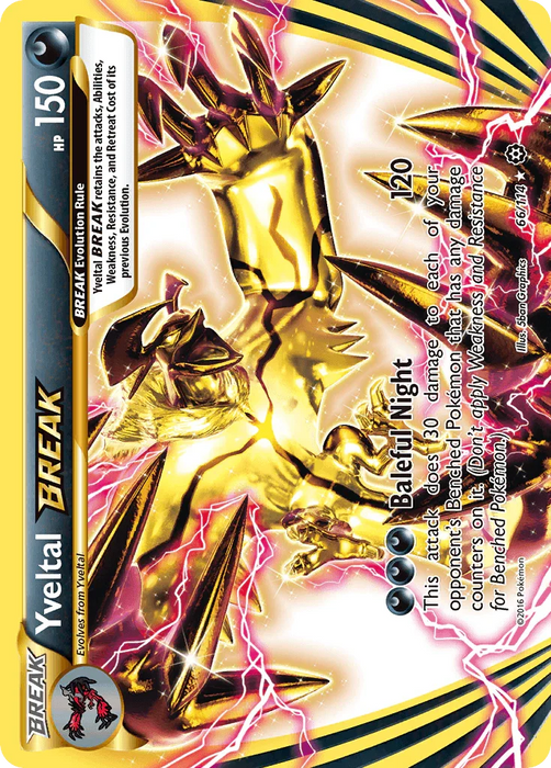 Yveltal BREAK (66/114) [XY: Steam Siege] - for just $3! 
