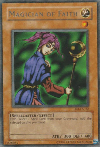 Magician of Faith [DB1-EN163] Rare - for just $1.45! 