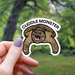 Cuddle Monster Snapping Turtle Sticker - 3" - for just $3.50! 