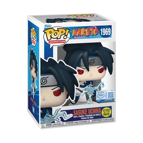 Naruto Sasuke Uchiha (Chidori) Glow-in-the-Dark Funko Pop! Vinyl Figure #1969 - for just $13! 