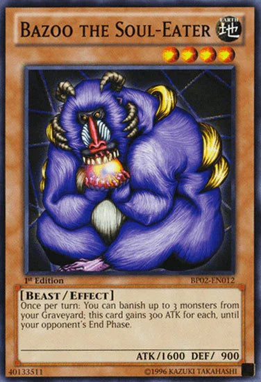 Bazoo the Soul-Eater [BP02-EN012] Mosaic Rare - for just $0.10! 