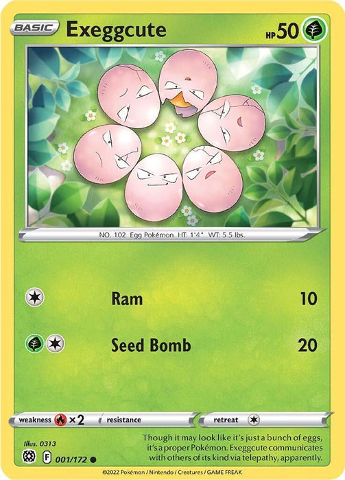 Exeggcute (001/172) [Sword & Shield: Brilliant Stars] - for just $0.10! 