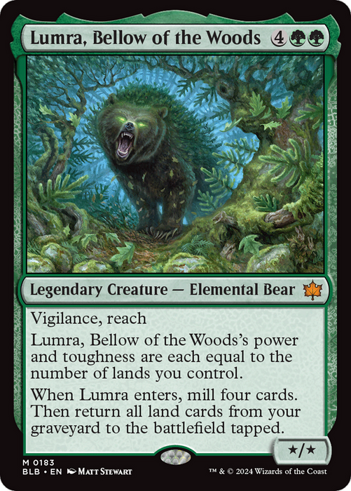 Lumra, Bellow of the Woods [Bloomburrow] - Just $7.50! Shop now at Retro Gaming of Denver