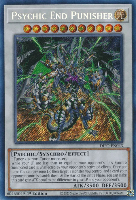 Psychic End Punisher [DIFO-EN043] Secret Rare - for just $0.40! 