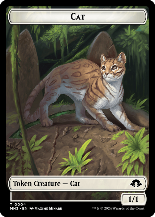 Eldrazi Spawn // Cat Double-Sided Token [Modern Horizons 3 Tokens] - Just $1.35! Shop now at Retro Gaming of Denver