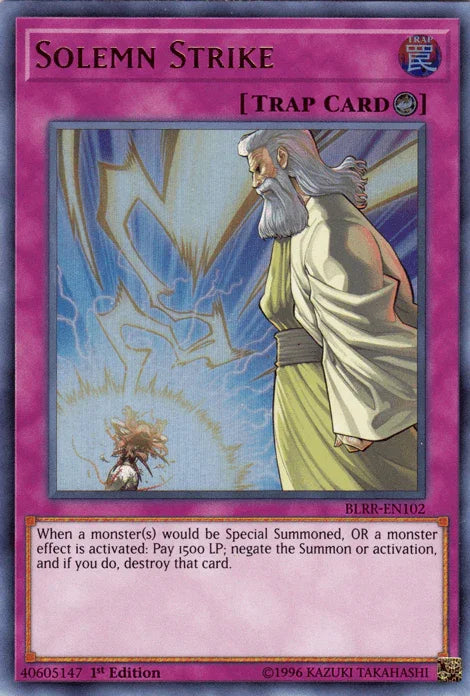 Solemn Strike [BLRR-EN102] Ultra Rare - for just $0.25! 