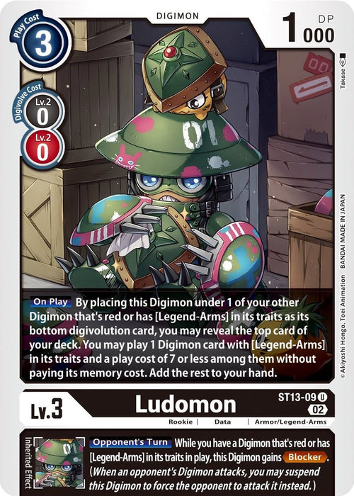 Ludomon [ST13-09] [Starter Deck: Ragnaloardmon] - Just $0.09! Shop now at Retro Gaming of Denver