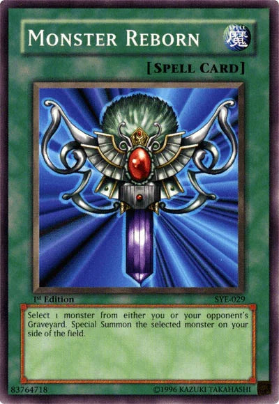 Monster Reborn [SYE-029] Common - for just $0.25! 