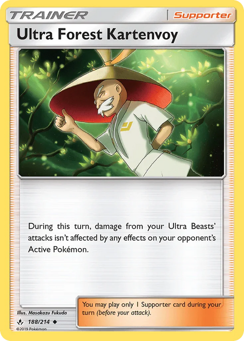 Ultra Forest Kartenvoy (188/214) [Sun & Moon: Unbroken Bonds] - for just $0.10! 
