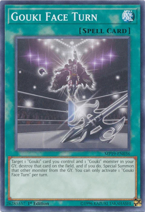 Gouki Face Turn [MP19-EN036] Common - for just $0.15! 