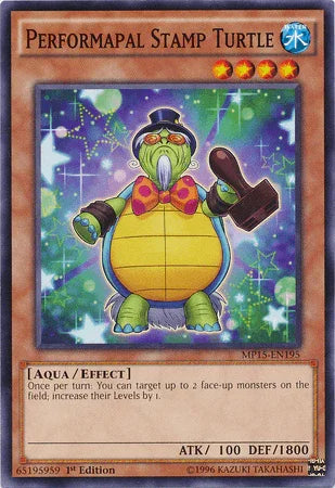 Performapal Stamp Turtle [MP15-EN195] Common - for just $0.10! 