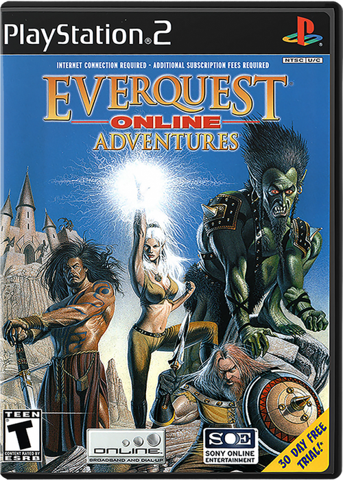 EverQuest Online Adventures – PlayStation 2 (PS2) - for just $4.99! 
